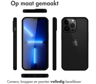 Accezz 360В° Full Protective Cover iPhone 13 Pro Max - Zwart