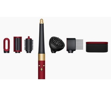 Dyson Airwrap i.d. Multistyler en Föhn - Curly+Coily (Red velvet/Goud)