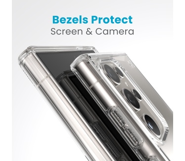 Speck Presidio Perfect Clear Samsung Galaxy S24 Ultra Clear - with Microban