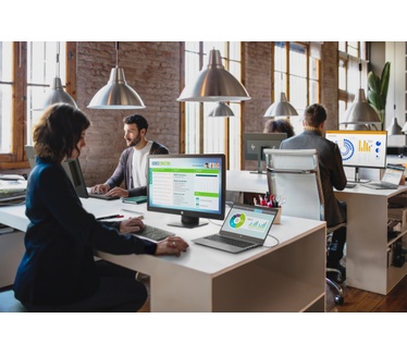 HP EliteDisplay E273 Zilver