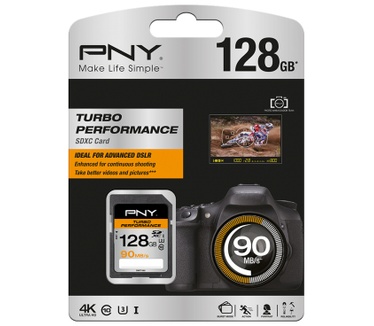 PNY SDXC 128GB Turbo Performance