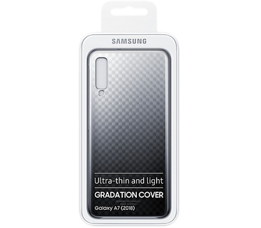Samsung Galaxy A7 2018 (A750) Gradation Cover (Galaxy A7 (2018)) Zwart