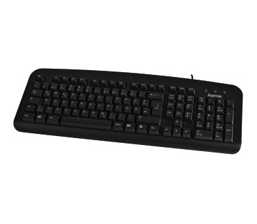 Hama "K212" Basic Keyboard, black