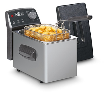 Fritel Turbo SF 4049 - Frituurpan/friteuse 2l + 1800W - ook voor vast vet