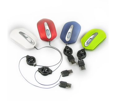 Eminent Ewent Optische Mini Muis Wit