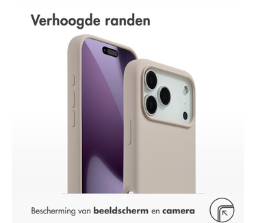 Accezz Liquid Silicone Backcover met MagSafe