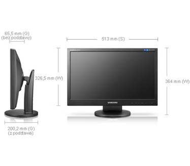 Samsung Syncmaster 2243SW Zwart