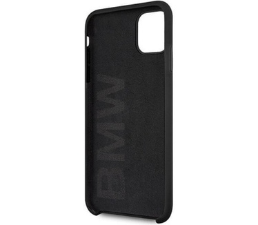 BMW Silicone Case - Apple iPhone 11 Pro Max (6.5'') - Zwart  Zwart