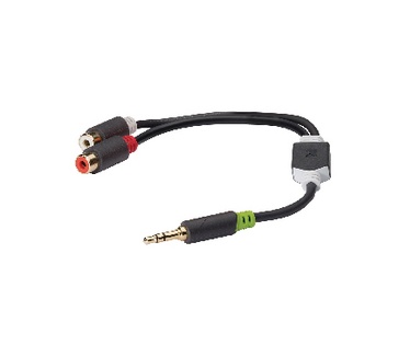 Konig 0.2 m, 3.5 mm/2 x RCA female