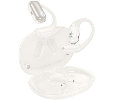 hoco EA6 Open-Ear Draadloze Oordopjes Met Oorhaak Wit