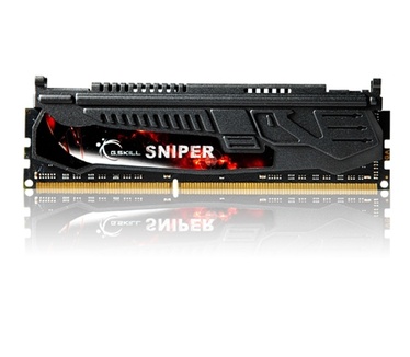 G.Skill Sniper 16GB PC3-17000. Geheugen: 16384 MB, DDR3, 2133 MHz, 240-pin DIMM, PC/server, 4 x 4096 MB, DIMM,