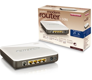 Sitecom Wireless adsl 2+ Modem Router 150N WL-358