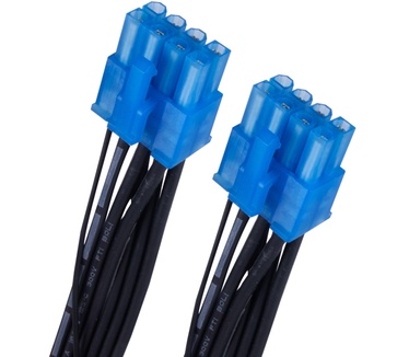 Silverstone 12VHPWR PCIe adapter kabel SST-PP14-PCIE Zwart
