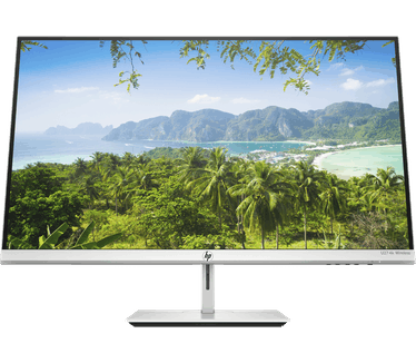 HP U27 4K Zilver, Zwart