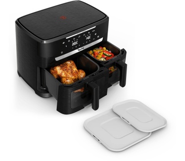 Tefal Dubbele air fryer met infraroodtechnologie - 7 programma's - 11L EY9488E0