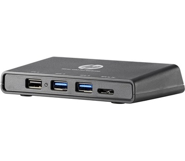 HP 3001pr USB 3.0 Port Replicator (F3S42AA#ABB)