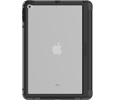 Otterbox OtterBox Symmetry Folio-hoes voor iPad 7th/8th/9th gen, schokbestendig, valbestendig, dunne beschermende folio-hoes, getest volgens militaire standaard, Zwart, Geen retailverpakking