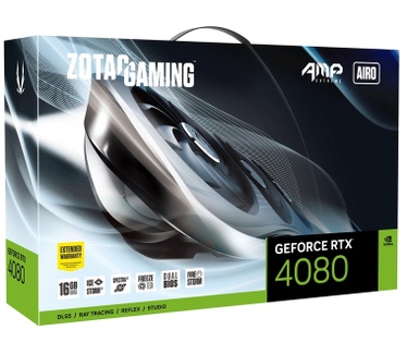 Zotac Gaming GeForce RTX 4080 16GB AMP Extreme AIRO
