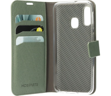 Mobiparts Classic Wallet Case Galaxy A20e Stone Green