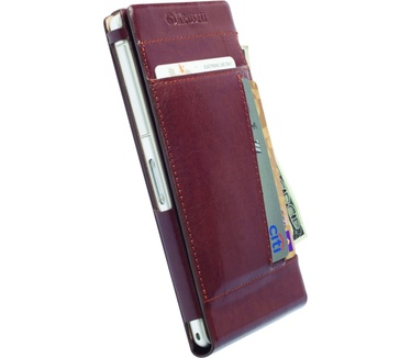 Krusell Kalmar WalletCase Sony Xperia Z2 (brown)