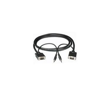 CablesToGo 2m Monitor Cable + 3.5mm Audio