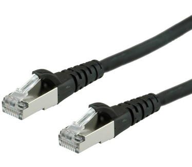 Roline S/FTP Patchkabel Cat.6, LS0H, zwart, 15m