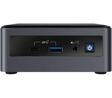 Intel NUC NUC10i7FNHN. Type behuizing: UCFF, Type product: Mini PC barebone. Ondersteunde geheugen types: DDR4-SDRAM, Aantal geheugenslots: 2, Maximum intern geheugen: 64 GB. Ondersteunde types opslag-drives: HDD & SSD, Opslag schijf-interface: M.2, SATA