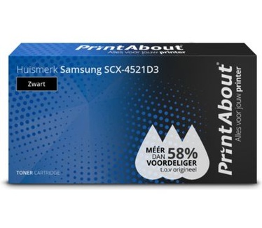 PrintAbout Huismerk Samsung SCX-4521D3 Toner Zwart