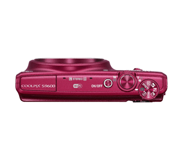 Nikon Coolpix S9600 Rood