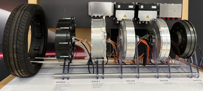 In-wheel motor doorontwikkeling