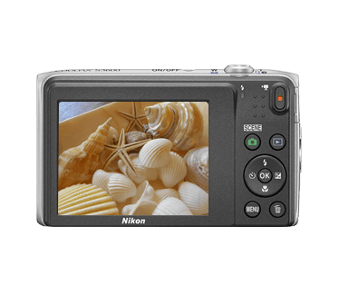 Nikon Coolpix Nikon Coolpix S3600, zilver Zilver