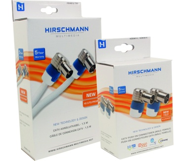 Hirschmann Set coax-pluggen KOSWI4/KOKWI4 SHOP [NL kabel]