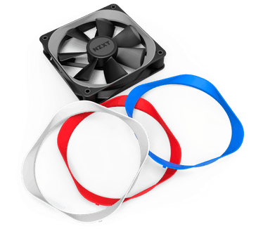 NZXT Aer P Colored Trim - 140MM - Red