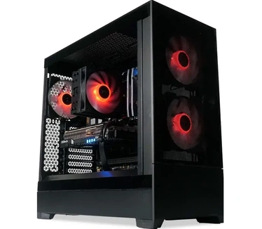 Xenith Expert Dark Windforce - Ryzen 5 7600X3D - Radeon RX 9070 - 32 GB RGB DDR5 - 2 TB Samsung ssd - Windows 11 Home