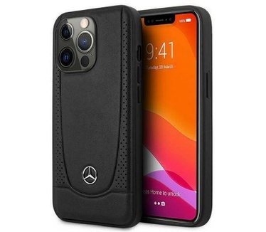 Mercedes-Benz New Urban Back Case - iPhone 15 Pro (6.1") - Zwart Zwart