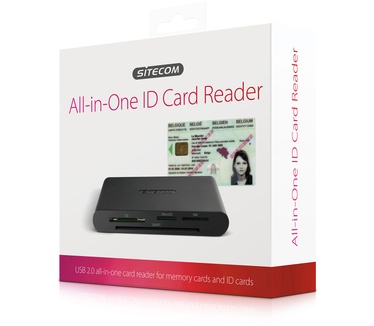 Sitecom MD-065 USB 2.0 All-in-One ID Card Reader