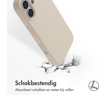 Accezz Liquid Silicone Backcover met MagSafe