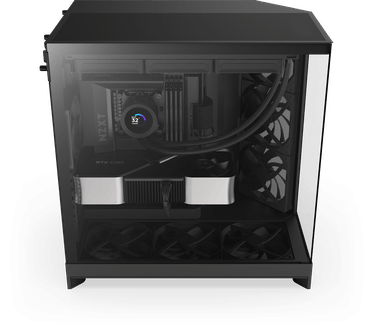 NZXT H9 Flow (2025) Zwart