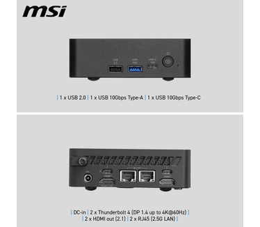 MSI Cubi NUC AI+ 3MG-002EU