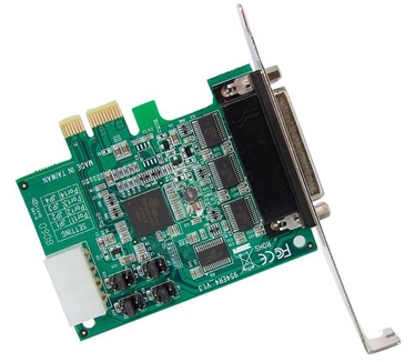 Startech.com 4-poort Native PCI Express RS232 Seri