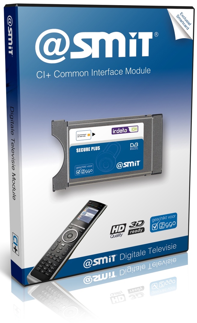 Ziggo CI+ Module Smit 3D (exclusief smartcard) - Kenmerken - Tweakers