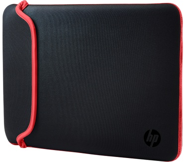 HP 15.6 Chroma sleeve Rood, Zwart