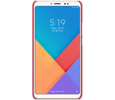 Nillkin FrostedShield HardCase voor Xiaomi Mi Max 3 - Rood  Rood