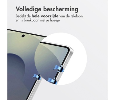 Accezz glas screenprotector met anti-dust applicator