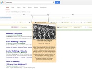 Google interactieve timeline