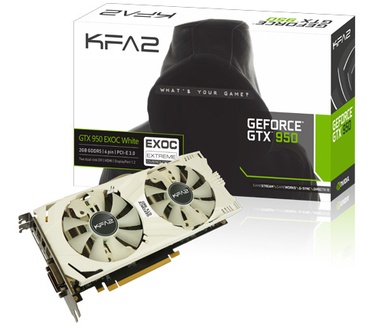 KFA2 GeForce GTX 950 EX OC White 2G