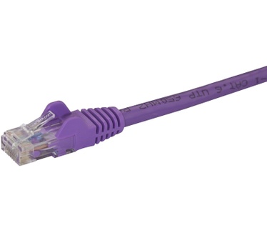 Startech.com Cat6 Ethernet Patch Cable with Snagless RJ45 Connectors - 2 ft., Purple Paars