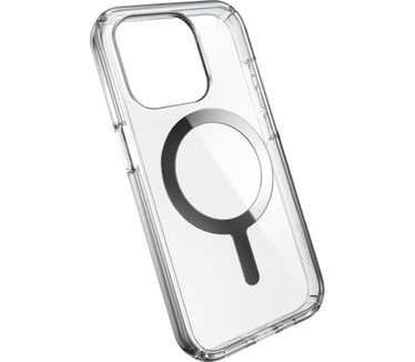 Speck Presidio Perfect Clear + MS Apple iPhone 15 Pro Clear - with Microban