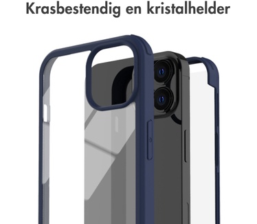 Accezz 360В° Full Protective Cover iPhone 13 Pro Max - Blauw