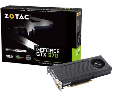 Zotac NVIDIA Geforce GTX 970 4GB